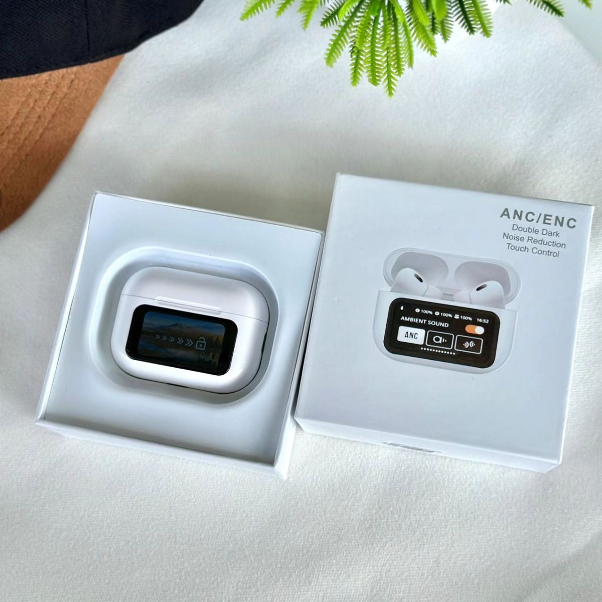 A9 Screen Airpods (White)